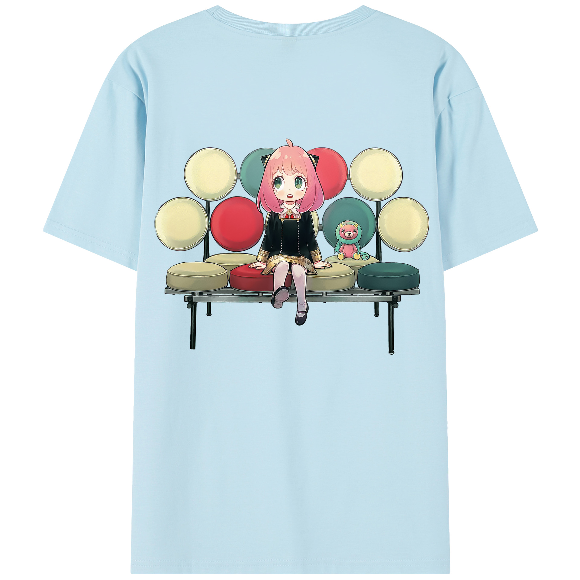 （画像用） SPY×FAMILY间谍家家酒 綿100％半袖Tシャツ（背面プリント）